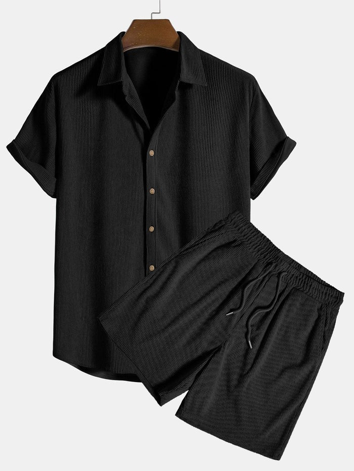 Michael Sydney men's summer set, front view