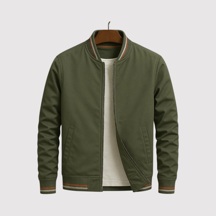 Michael Sydney men's Bomber jacket, front view