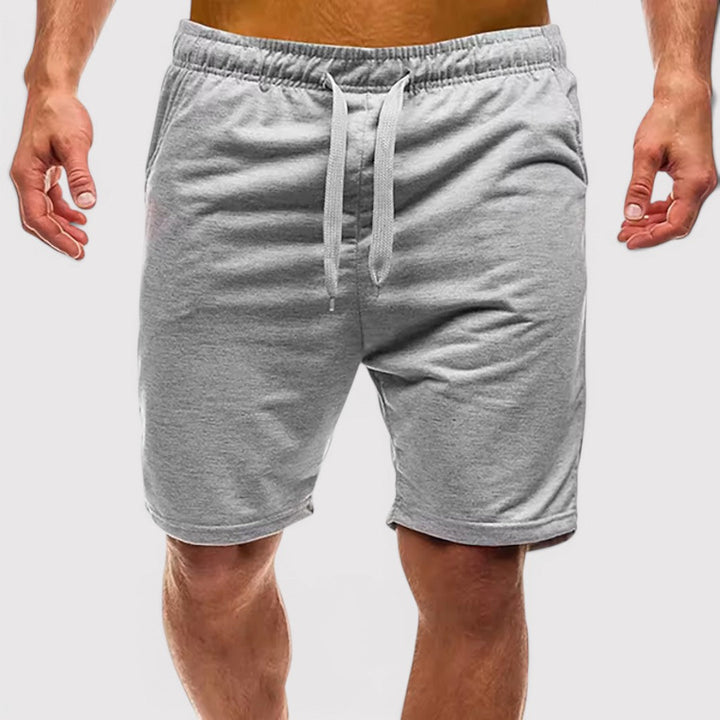Michael Sydney men's lightweight basic shorts, front view