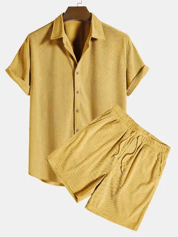 Michael Sydney men's summer set, front view
