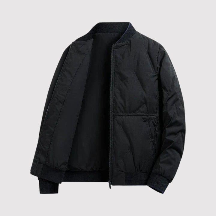 Michael Sydney men's Quilted jacket, front view