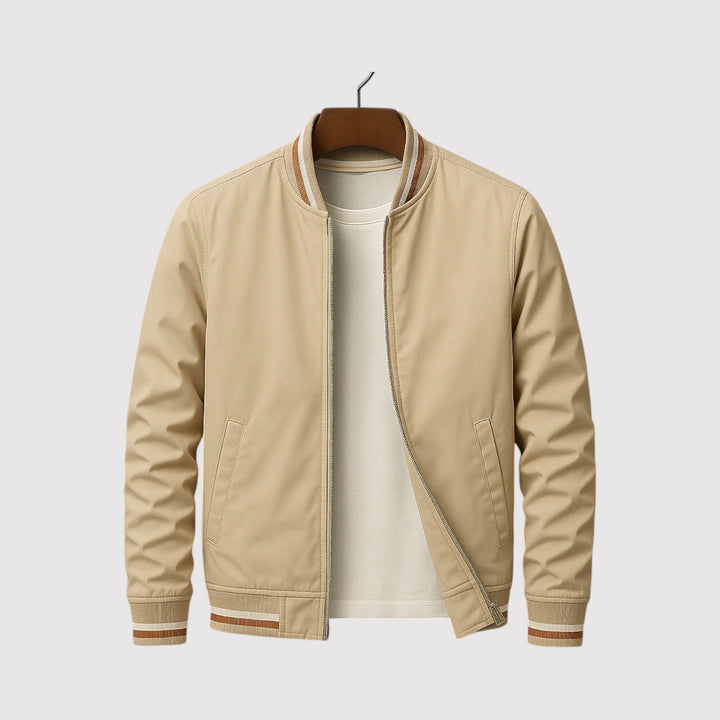 Michael Sydney men's Bomber jacket, front view