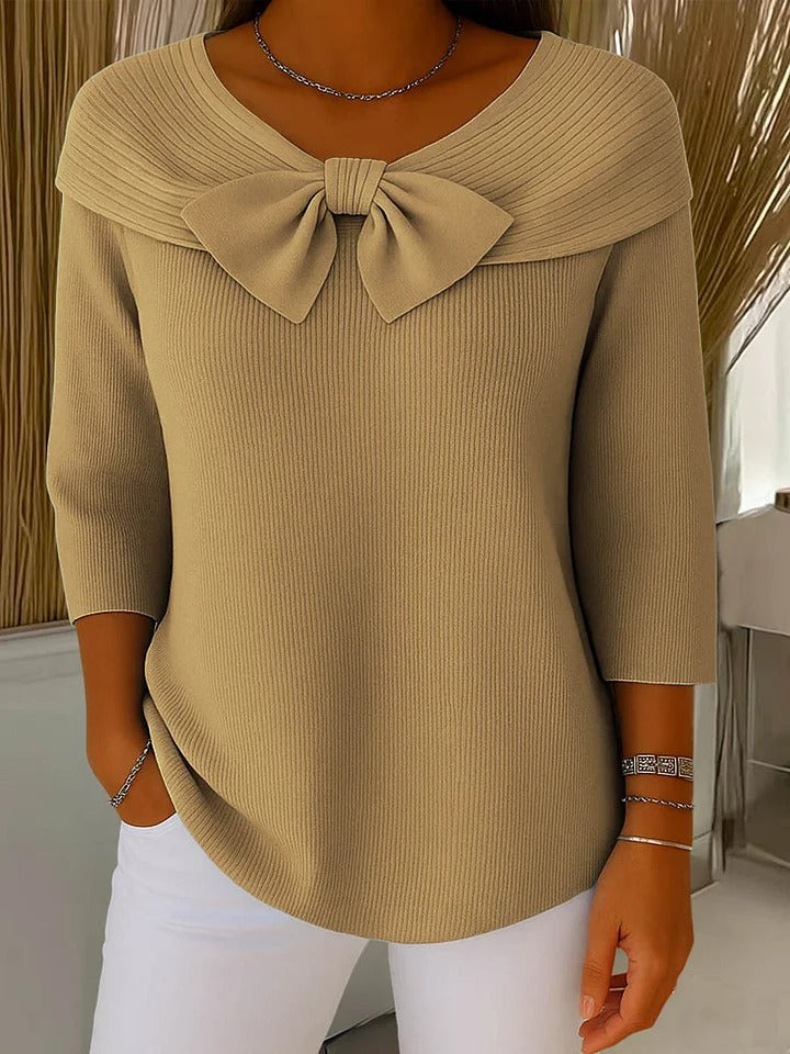 Regina™ | Bow-Detail Jumper