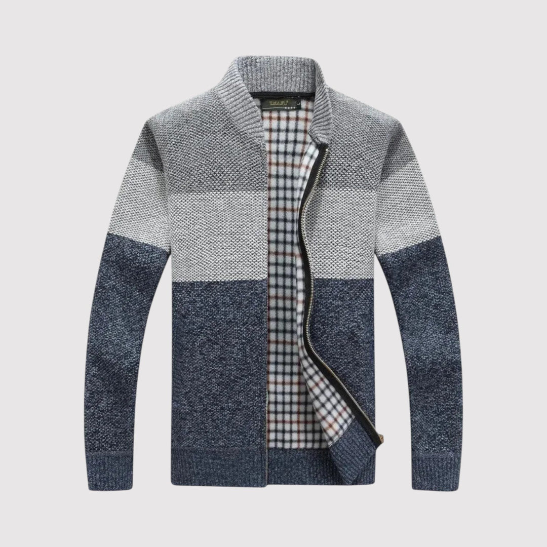 Michael Sydney men's cardigan, front view