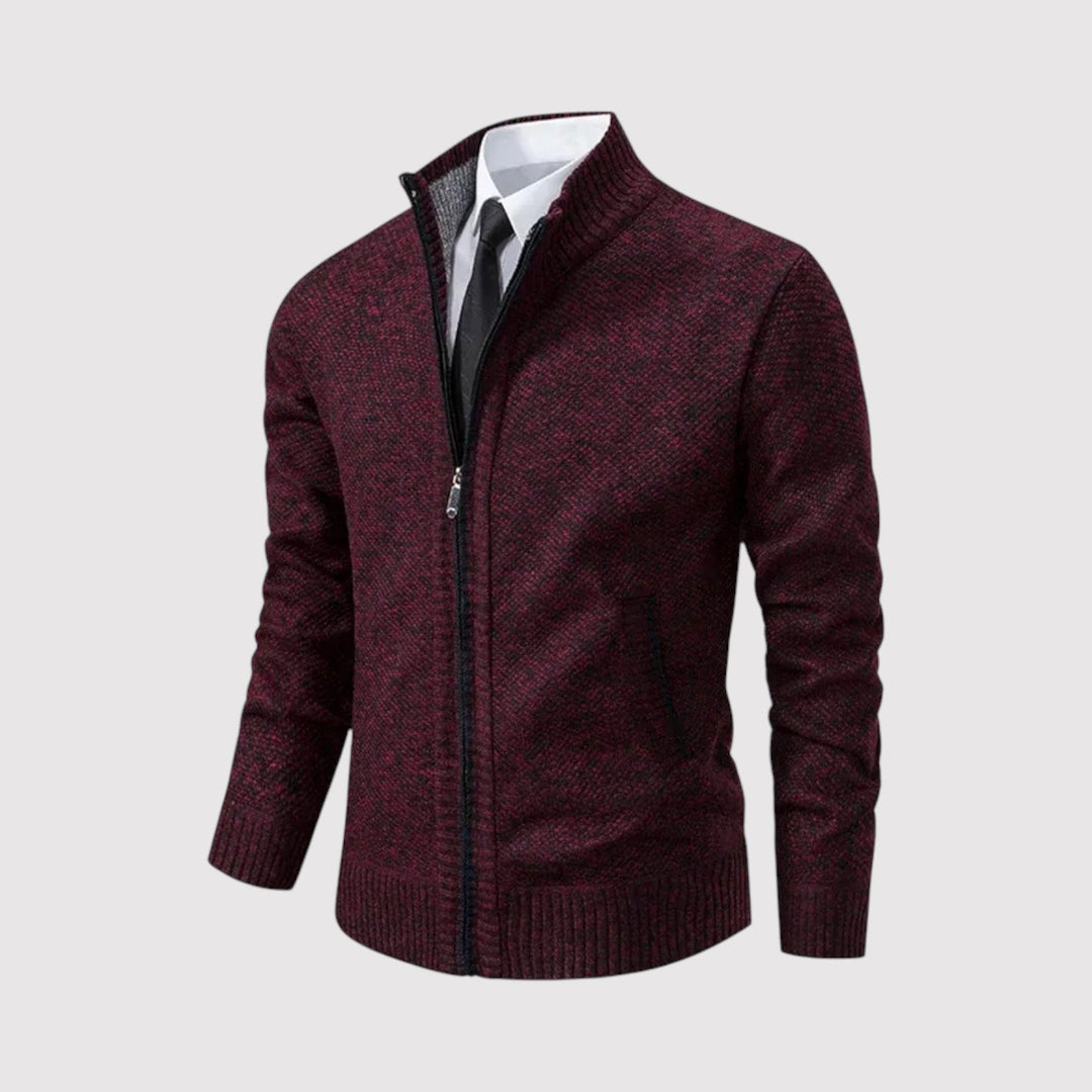 Michael Sydney men's Zip jumper, front view