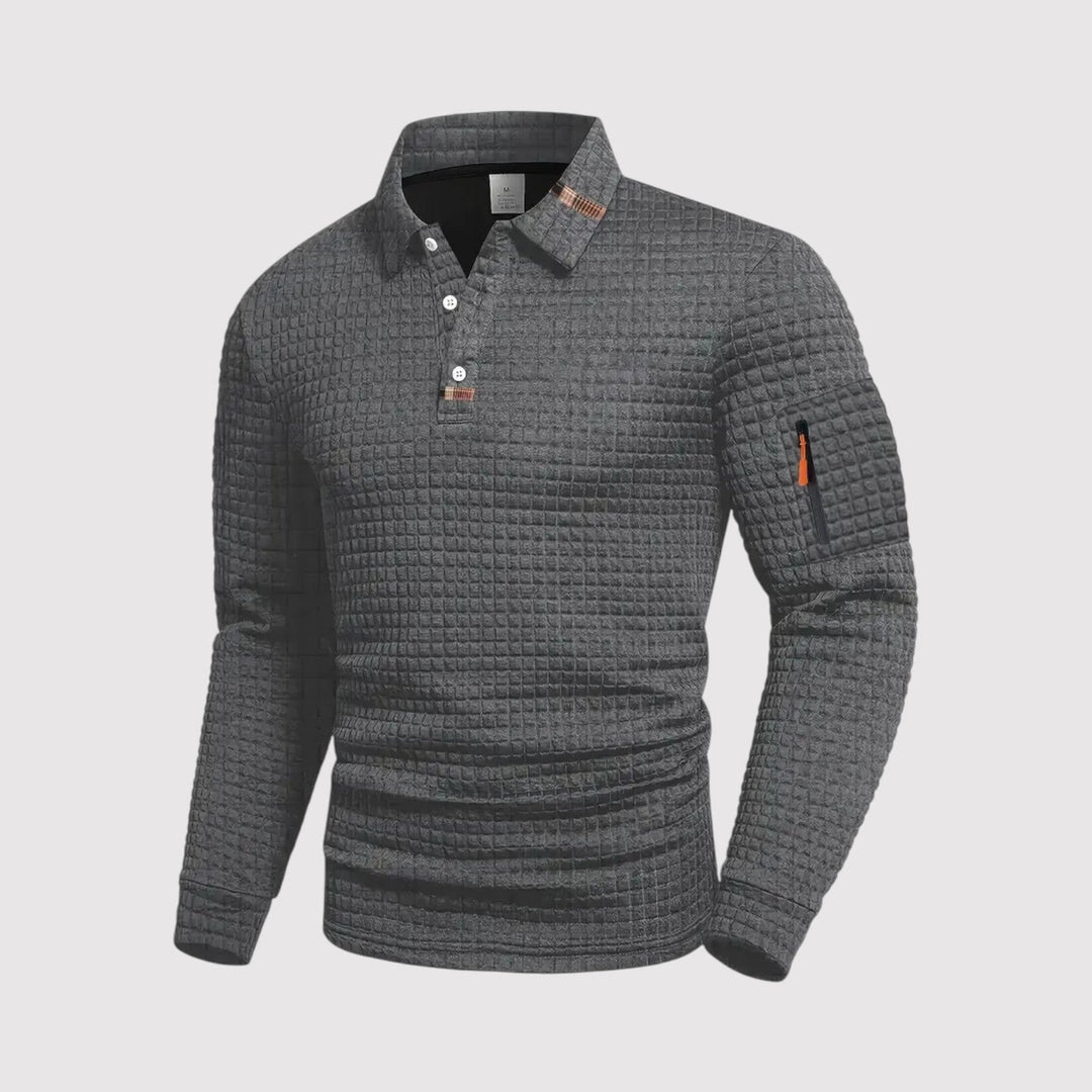 Michael Sydney men's polo shirt, front view