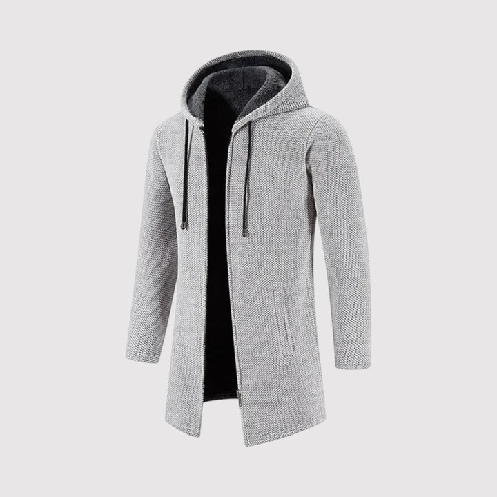 Michael Sydney men's Lined winter jacket, front view