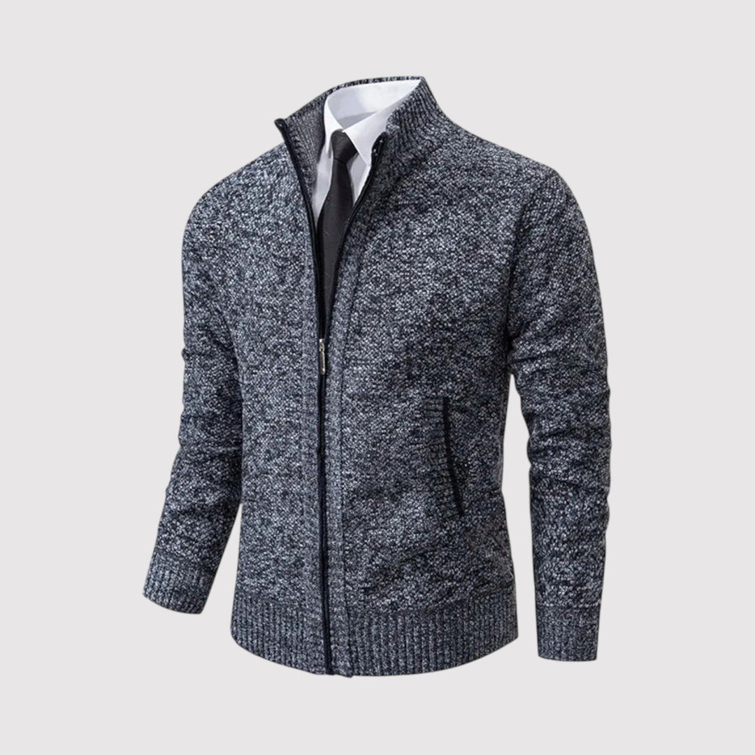 Michael Sydney men's Zip jumper, front view