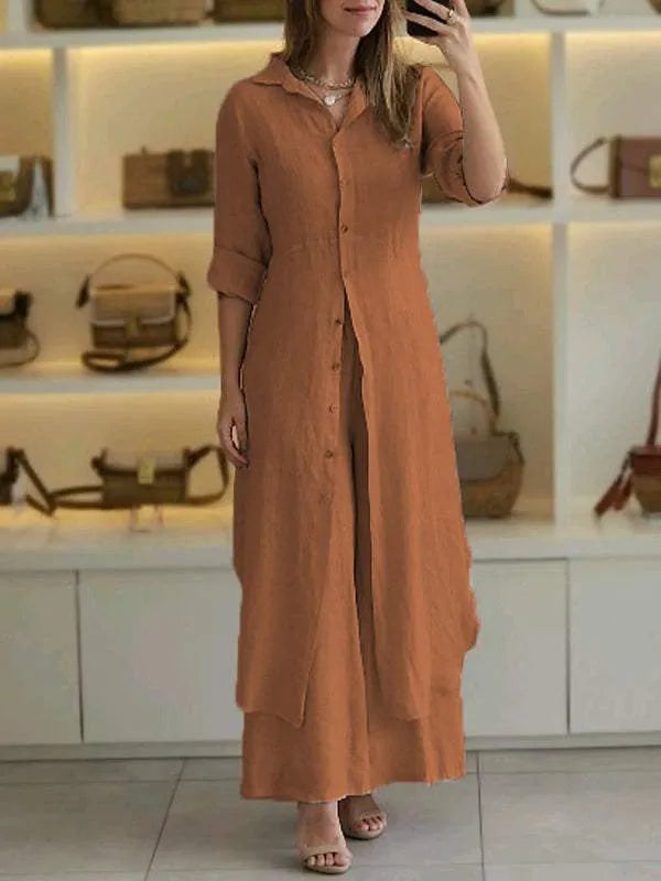 Lori™ | Dress & Wide-Leg Set