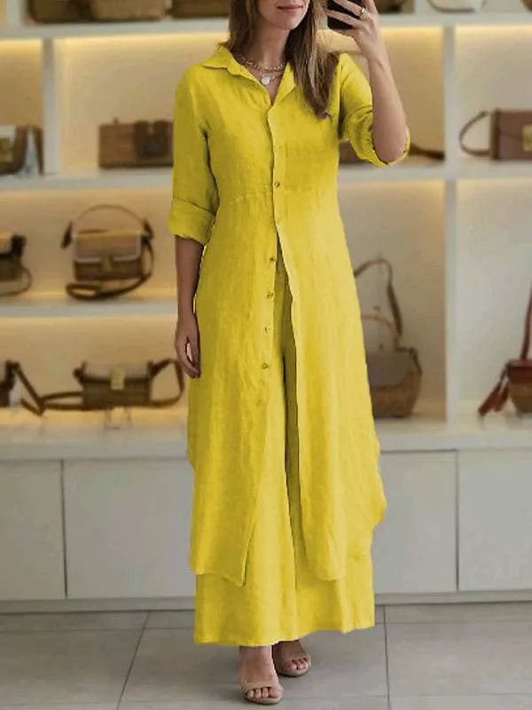 Lori™ | Dress & Wide-Leg Set
