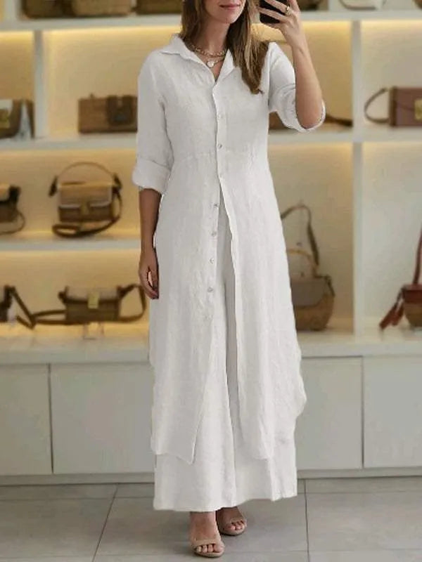Lori™ | Dress & Wide-Leg Set