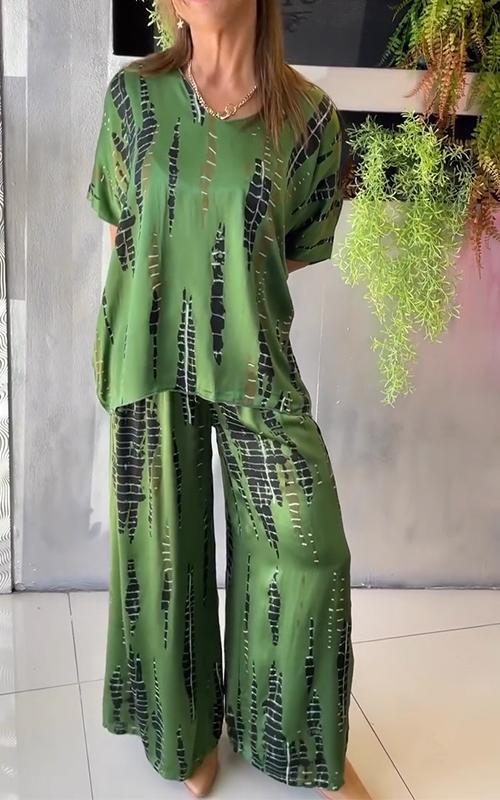 Janet™ | Printed Two-Piece Set