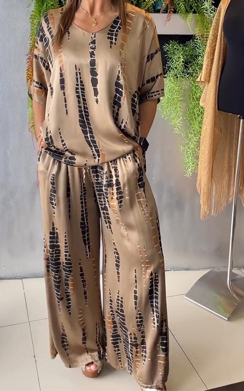 Janet™ | Printed Two-Piece Set