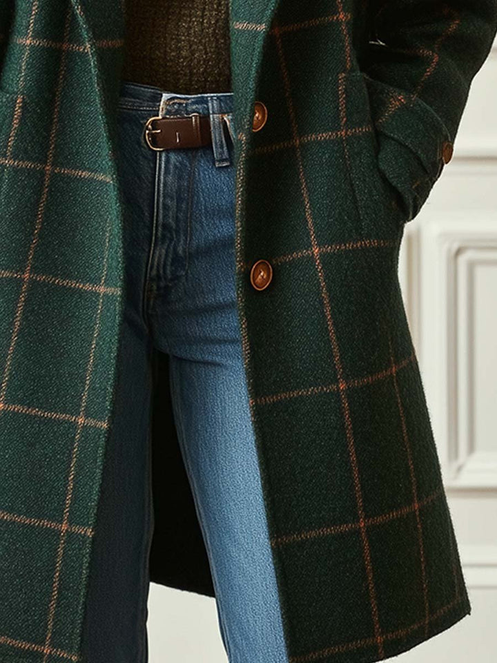 Ida™ | Classic Checked Coat