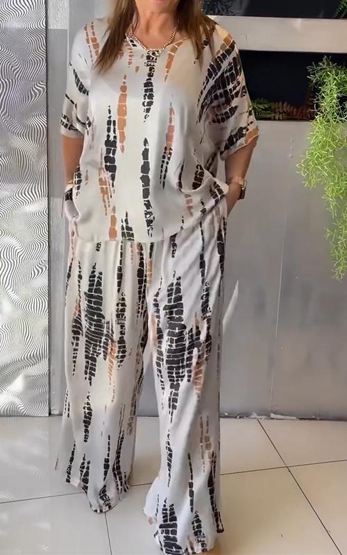 Janet™ | Printed Two-Piece Set