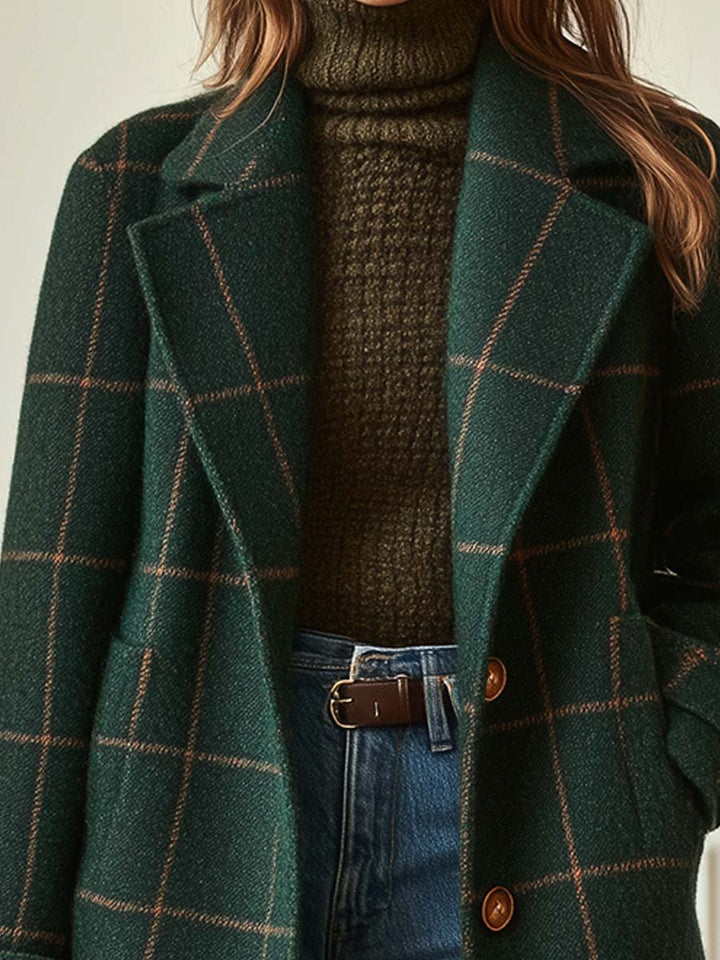 Ida™ | Classic Checked Coat