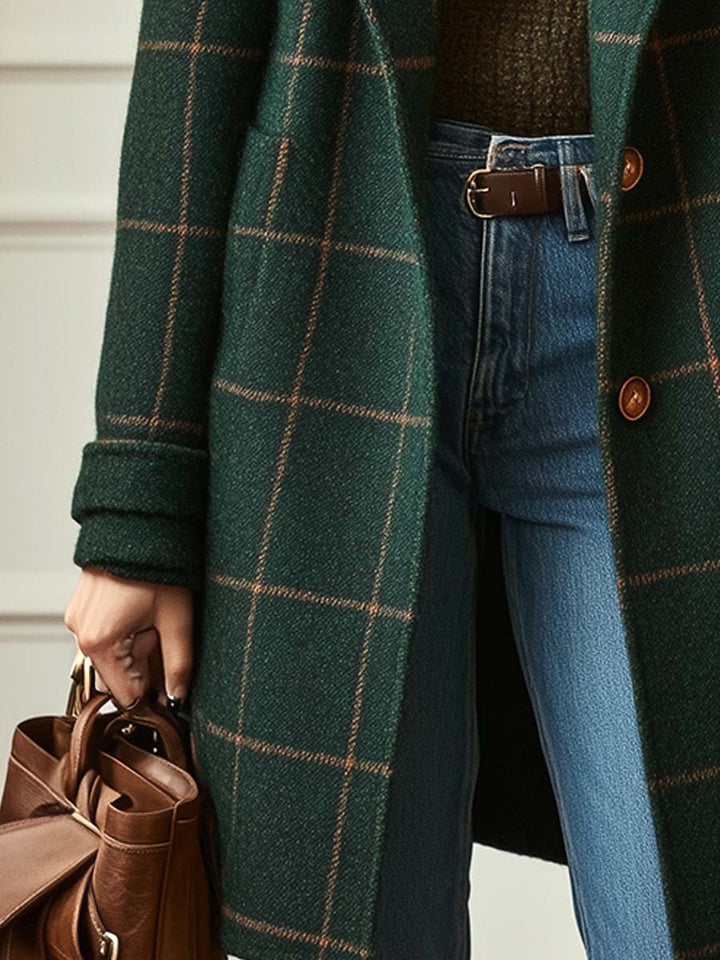 Ida™ | Classic Checked Coat