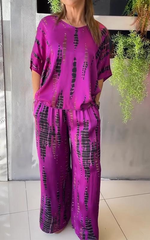 Janet™ | Printed Two-Piece Set