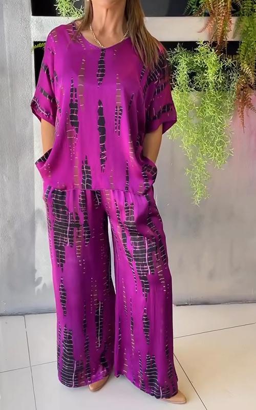 Janet™ | Printed Two-Piece Set