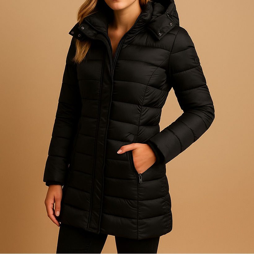 Marilyn™ | Hooded Longline Puffer Jacket