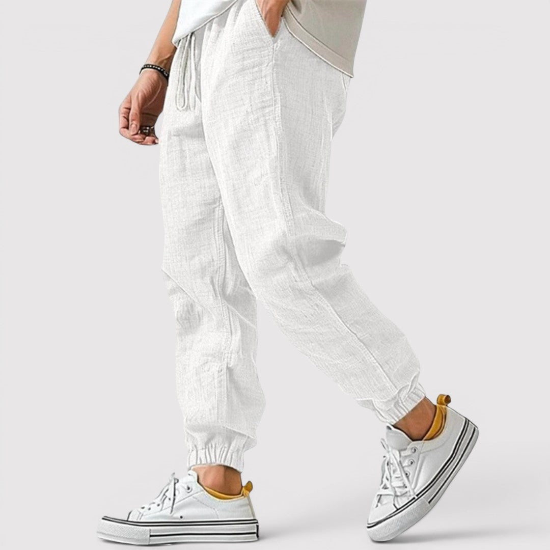 Michael Sydney men's jogger pants, front view