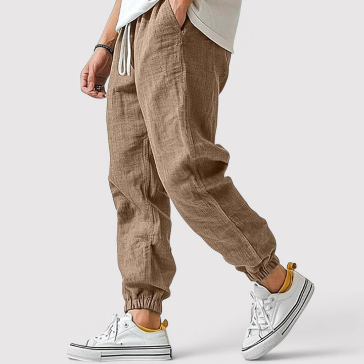 Michael Sydney men's jogger pants, front view