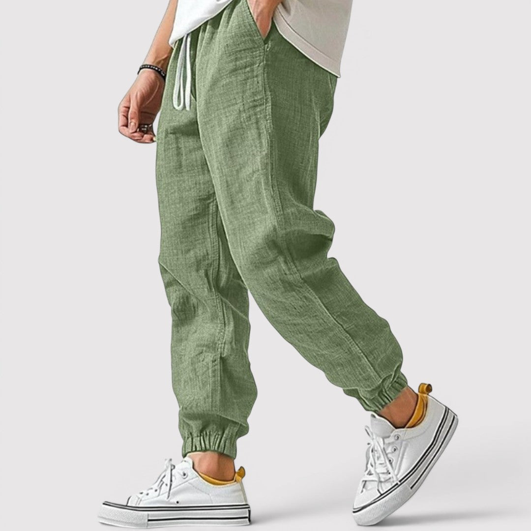 Michael Sydney men's jogger pants, front view