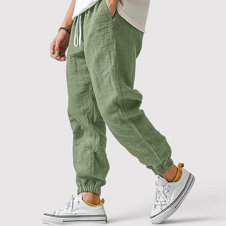 Michael Sydney men's jogger pants, front view
