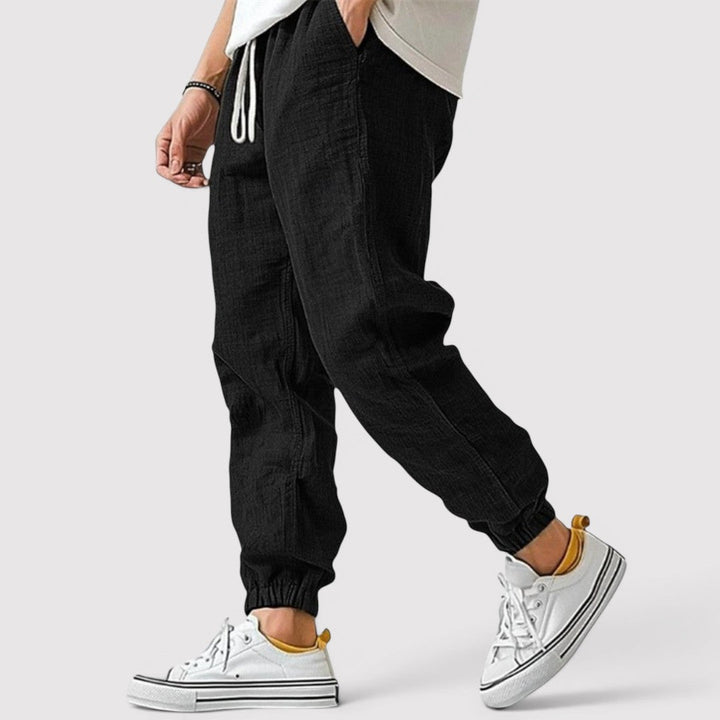 Michael Sydney men's jogger pants, front view