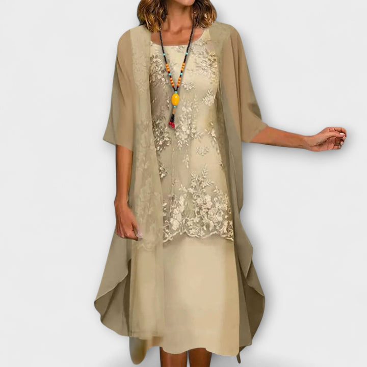 Joanne™ | Layered Embroidered Dress