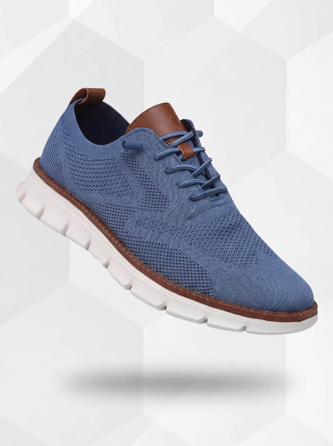 Michael Sydney men's Sneakers Blue/White, front view