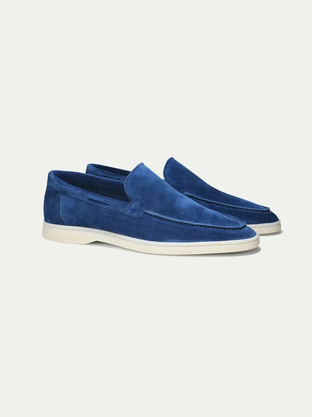 Michael Sydney men's loafers Berry Blue, front view