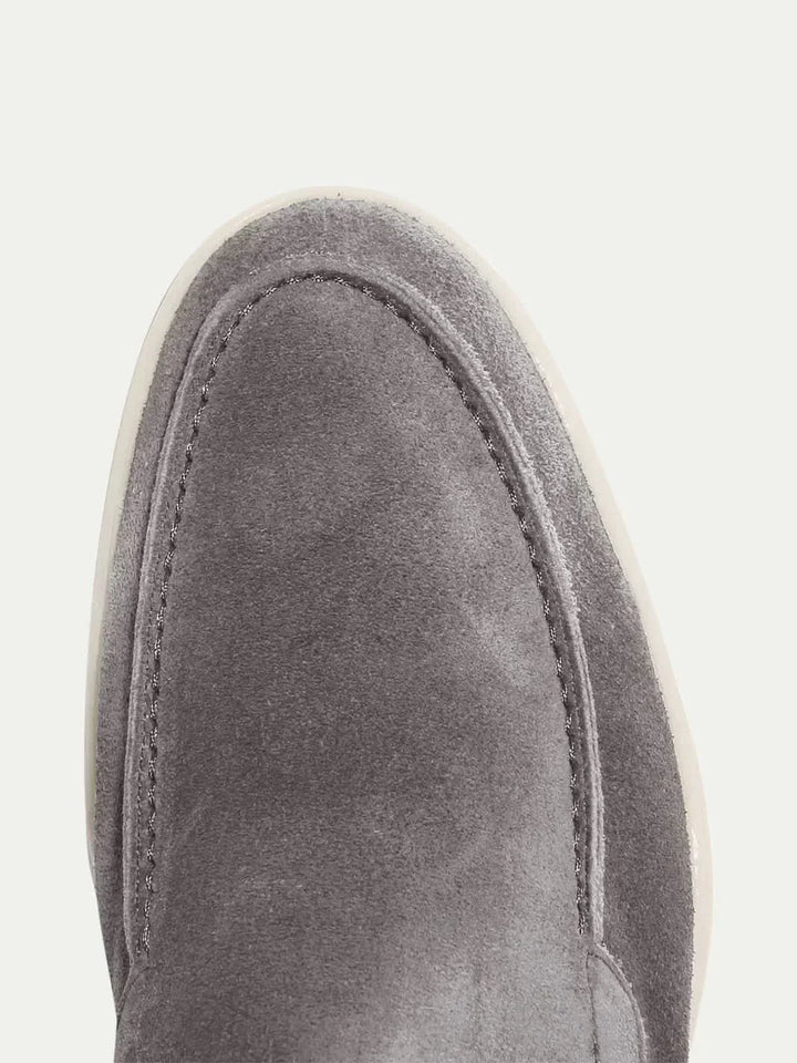 Michael Sydney men's loafers Grey, front view