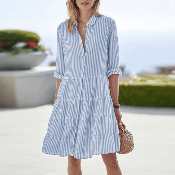 Lori™ | Coastal Stripe Dress
