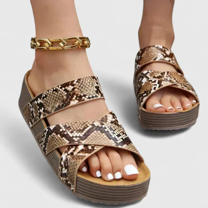 Nadia™ | Woven Comfort Sandals