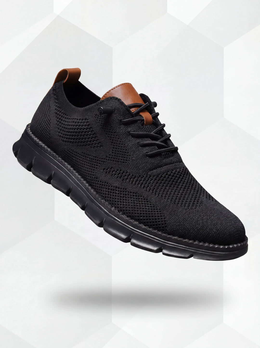Michael Sydney men's sneakers Black, front view