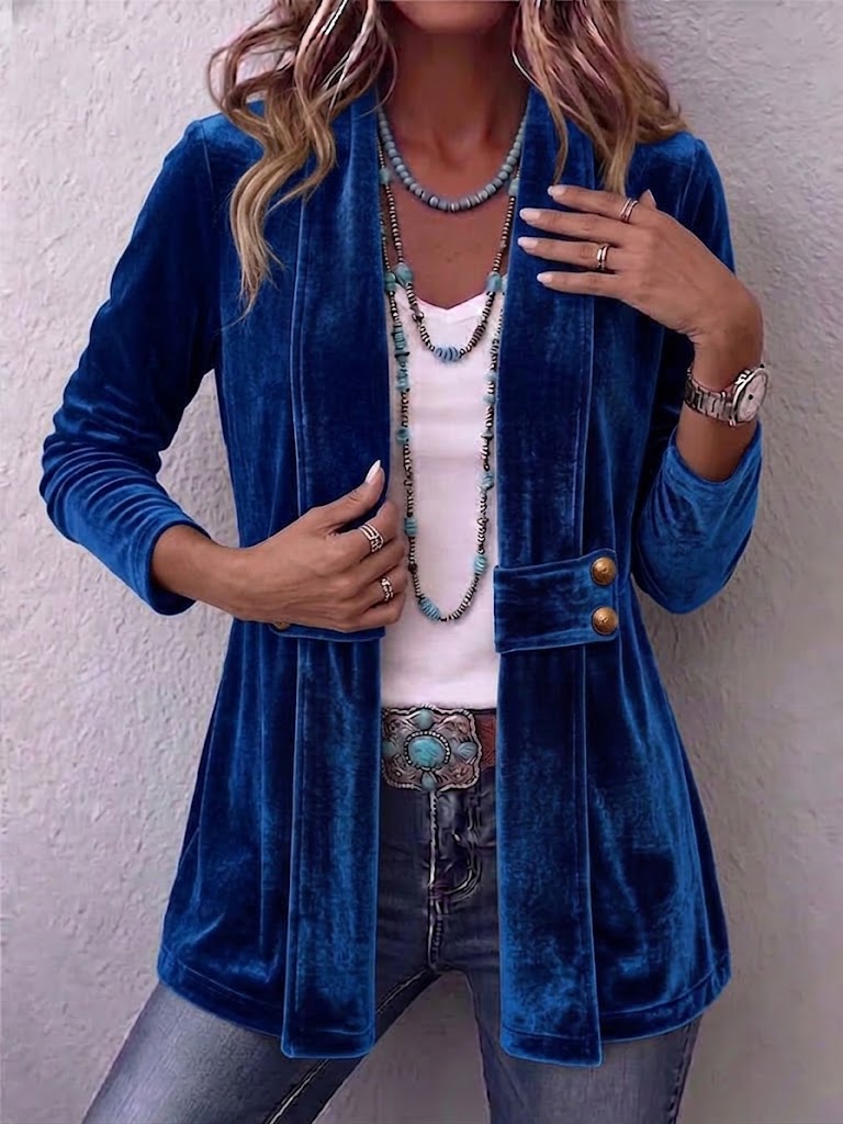 Annie™ | Open Blazer with Shimmer