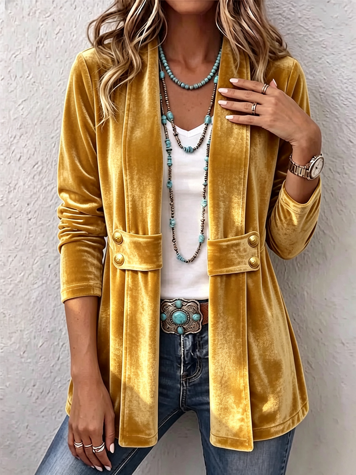 Annie™ | Open Blazer with Shimmer