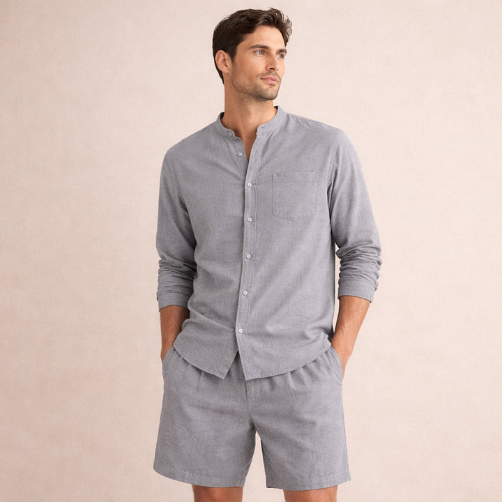Michael Sydney men's summer set, front view