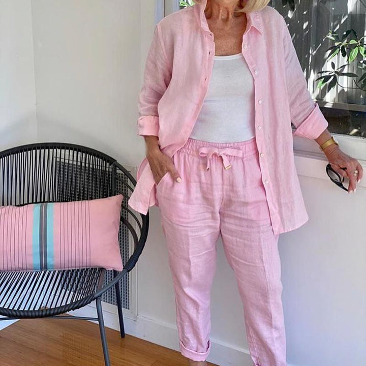 Christina™ | Shirt & Pants Lounge Set