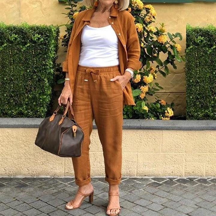 Christina™ | Shirt & Pants Lounge Set