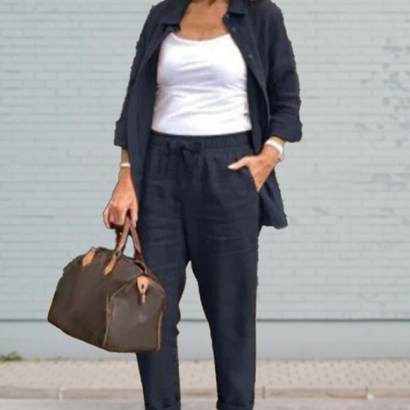 Christina™ | Shirt & Pants Lounge Set