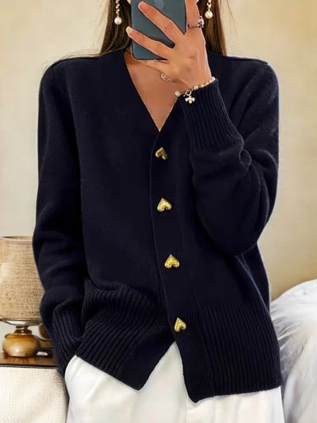 Verna™ | Elegant Button Cardigan