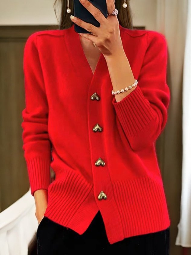 Verna™ | Elegant Button Cardigan