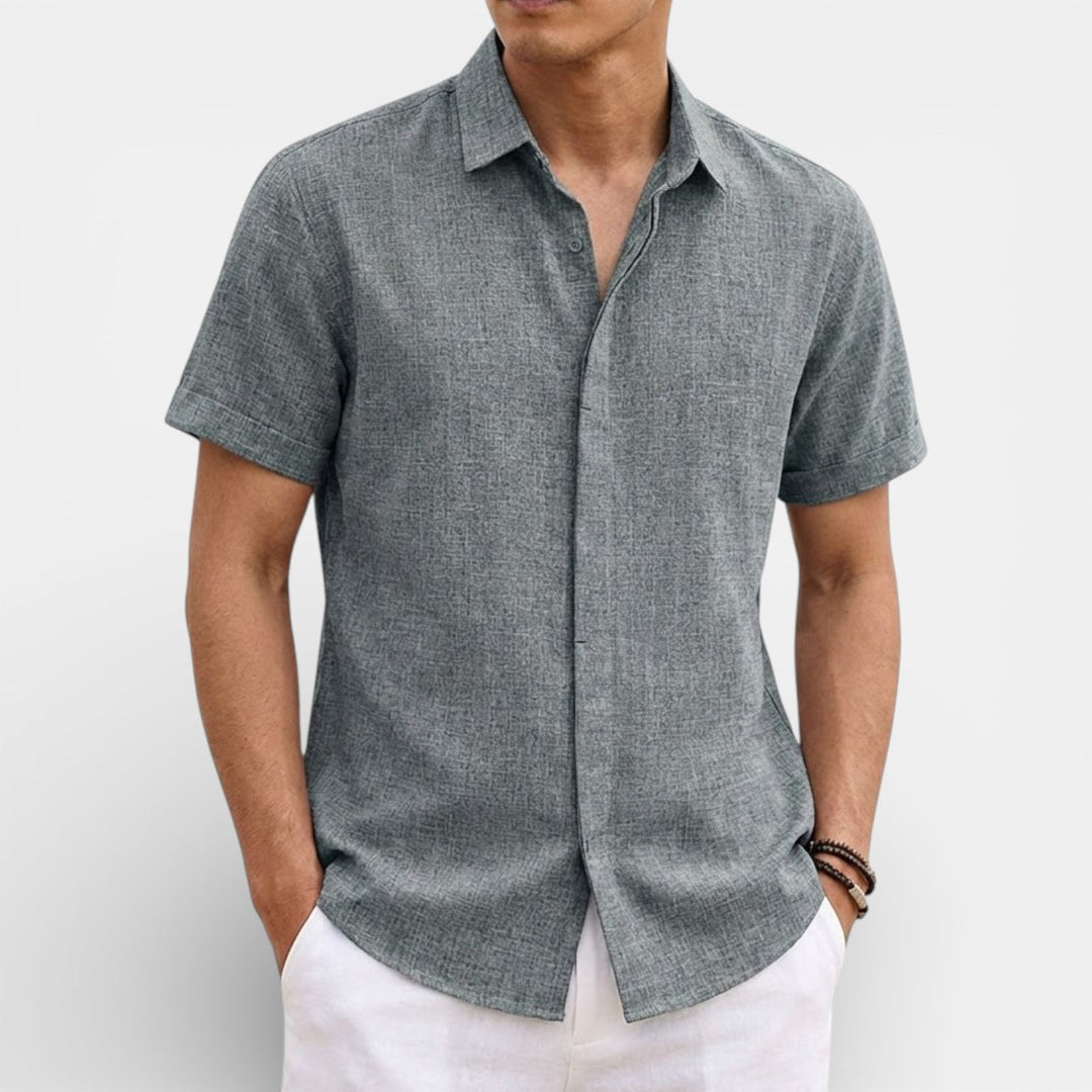 Michael Sydney men's short-sleeve shirt, front view