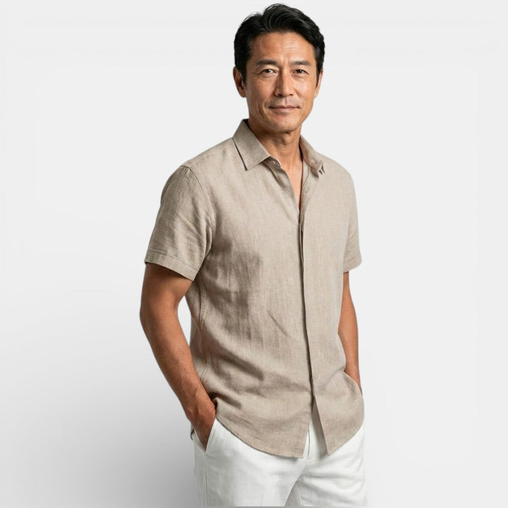 Michael Sydney men's short-sleeve shirt, front view