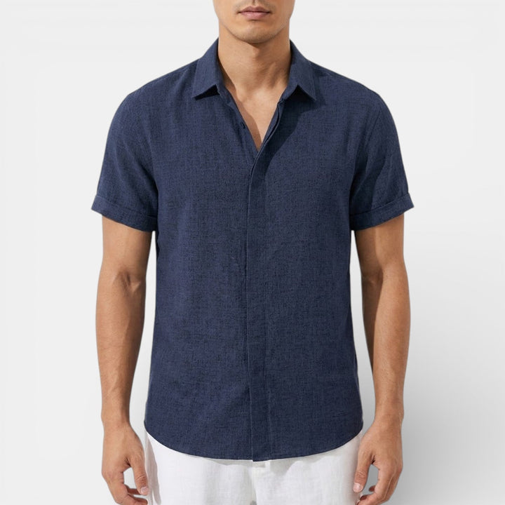 Michael Sydney men's short-sleeve shirt, front view