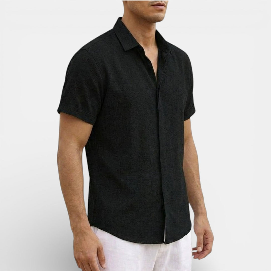 Michael Sydney men's short-sleeve shirt, front view