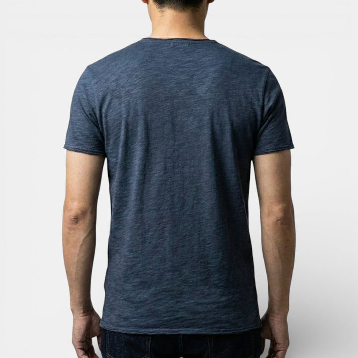 Michael Sydney men's two-pack v-neck t-shirt, front view