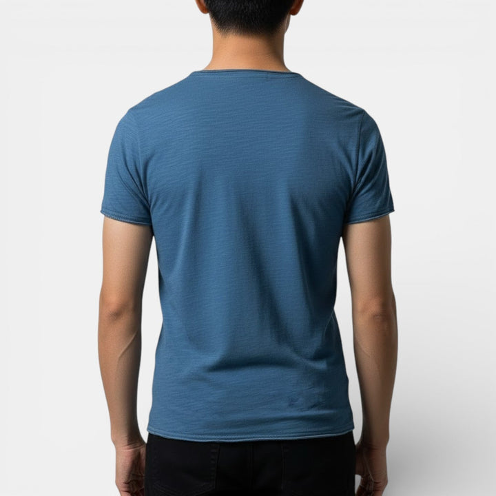 Michael Sydney men's two-pack v-neck t-shirt, front view